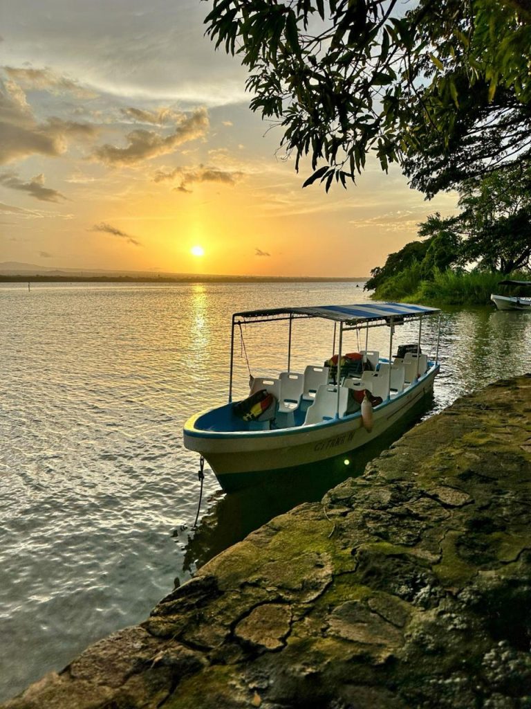 Sunset on the islets of Granada, Nicaragua